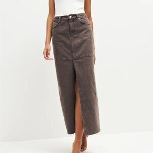 NWT Tazz Maxi Denim Skirt in size 30